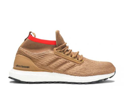 Adidas Ultraboost Atr Raw Desert Core Black Footwear White CM8258