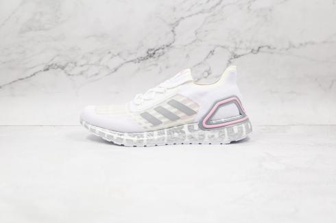 Adidas Ultraboost SUMMER.RDY DB David Beckham White Silver Pink FX0576