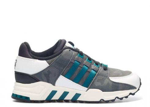 Adidas Eqt Running Support Chalk Core White Black Emerald B24780