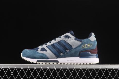 Adidas Original ZX 750 Uniform Blue White Vapour Metallic Gold Q34281