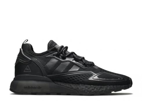 Adidas Pharrell X Zx 2k Boost Black Future Core GY4976