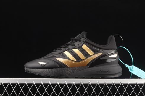 Adidas ZX 2K Boost 2.0 Core Black Gold Metallic GZ7743
