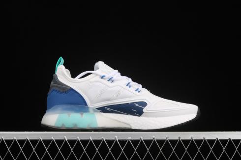 Adidas ZX 2K Boost Cloud White Collegiate Navy H05148
