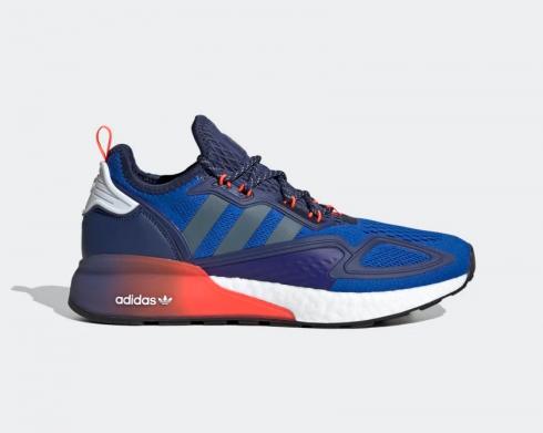 Adidas ZX 2K Boost Legacy Blue Tech Indigo Shoes FX8836