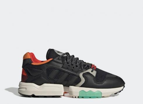 Adidas ZX Torsion Black Orange Green Shoes EE5553