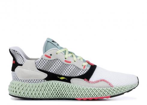 Adidas Zx 4000 Futurecraft 4d Grey Core One Bright Black Cyan Red B42203