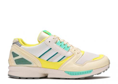 Adidas Zx 8000 Azx Series Frozen Lemonade Sun Yellow Chalk Bright White Mist H68010