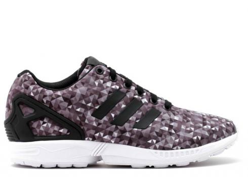 Adidas Zx Flux Monochrome Prism Ftwwht Cblack B24394
