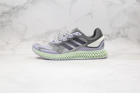 Adidas 4D Run 1.0 Style Code Core Black Green Grey Shoes FW4656