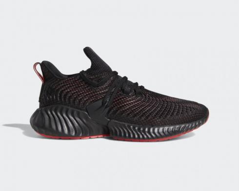 Adidas AlphaBoost Instinct Red Core Black Running Shoes D96536