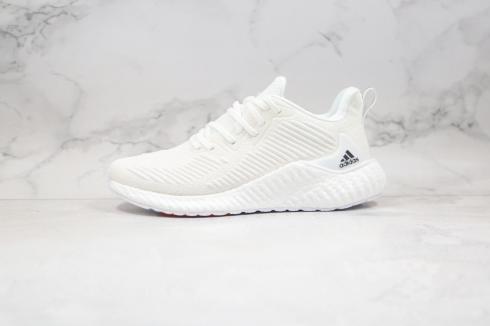 Adidas AlphaBounce Boost Cloud White Core Black Orange Shoes EF1284