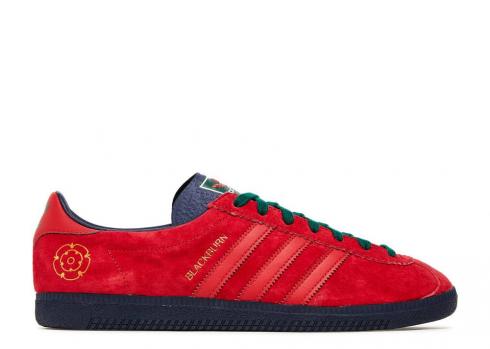 Adidas Blackburn Ewood Red Rose Of Lancashire Scarlet Collegiate Indigo Green Night GX7829