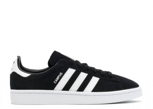 Adidas Campus J Core Black White Footwear BY9580