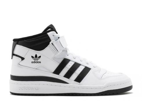 Adidas Forum Mid White Black Core Cloud FY7939