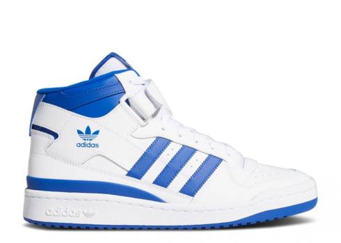 Adidas Forum Mid White Royal Blue Cloud FY4976