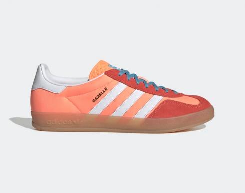 Adidas Gazelle Indoor Beam Orange White Gum HQ9016