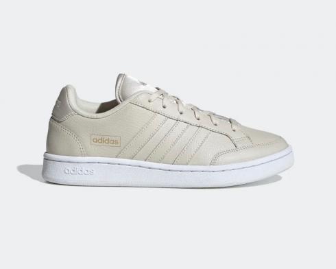 Adidas Grand Court SE Aluminium Cloud White Shoes FW6695