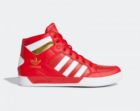 Adidas Hard Court High Red Cloud White Gold Metallic FV5328