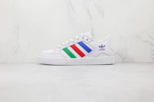 Adidas Hardcourt Low Cloud White Multi-Color Shoes FX0622
