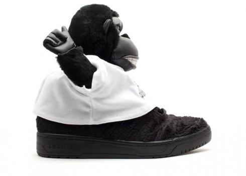 Adidas Jeremy Scott Gorilla Black1 V24424