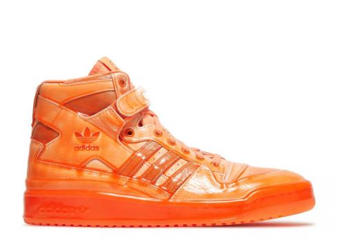 Adidas Jeremy Scott X Forum High Dipped Signal Orange Supplier Colour Q46124