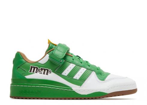Adidas Mm S X Forum 84 Low Green Equipment White Footwear Yellow GY6314