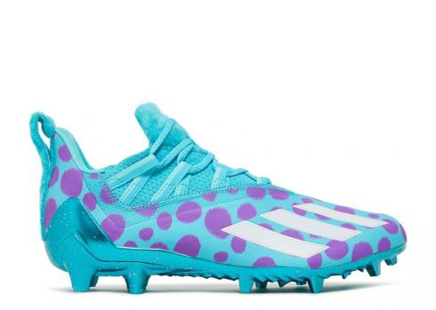 Adidas Monsters Inc X Adizero Cleats Mike Sulley Core Semi Solid Slime Green Solar Team Black GV8059