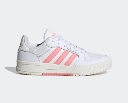 Adidas NEO ENTRAP Cloud White Pink Casual Sport Shoes EH1460