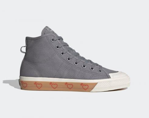 Adidas Nizza Hi Human Made Grey Five FY5187