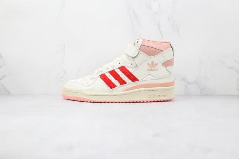 Adidas Originals Forum 84 High Cloud White University Red HO1670