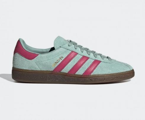 Adidas Originals Munchen Hazy Green Wild Pink Gold Met. FX5634