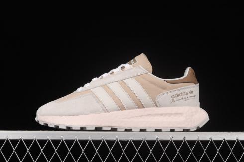 Adidas Originals Retropy E5 Cloud White Brown Grey GV6760