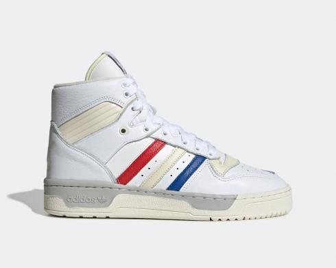 Adidas Originals Rivalry High French Tricolor Blue Solar Red EE6371