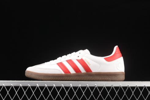 Adidas Originals Samba Classic OG Footwear White Scarlet Red B44628