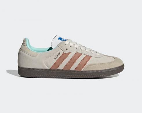 Adidas Originals Samba OG Crystal White Clay Strata Gum 5 ID2047