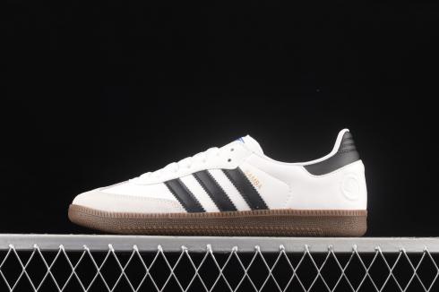 Adidas Originals Samba Vegan Cloud White Core Black Metallic Gold FW2427