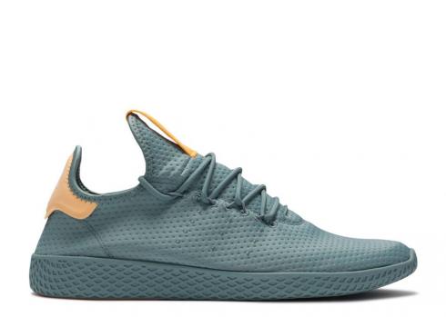 Adidas Pharrell X Tennis Hu Raw Green White Off B41808