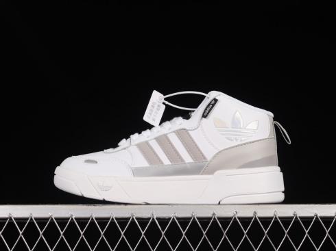 Adidas Post UP Cloud White Light Grey Sliver Core Black GX0823