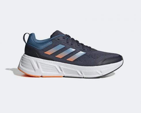 Adidas Questar Shadow Navy Altered Blue Orange Rush GZ0624