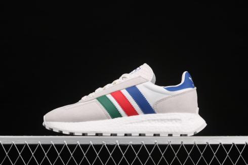 Adidas Racing 1 Boost Prototype Cloud White Blue Red Q47513