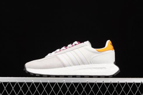 Adidas Racing 1 Boost Prototype Cloud White Orange Core Black GW6058