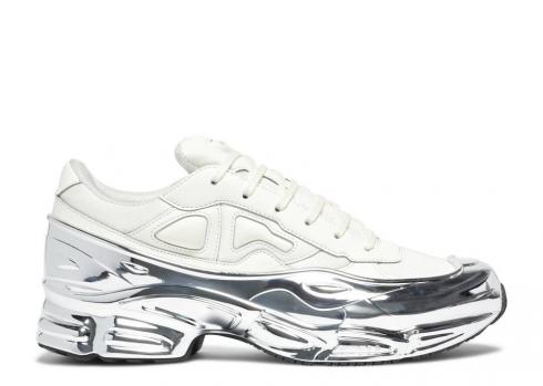 Adidas Raf Simons X Ozweego Mirrored Cream White Metallic Silver EE7945