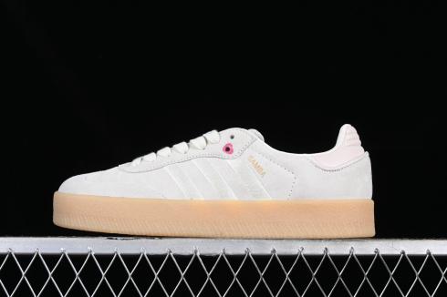 Adidas Samba Vegan Light Grey Pink Gum ID1104