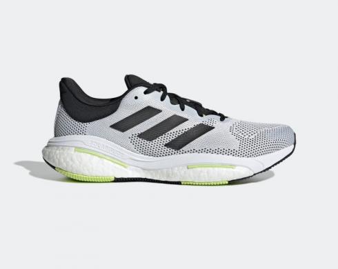 Adidas Solarglide 5 Cloud White Core Black Pulse Lime GX5472