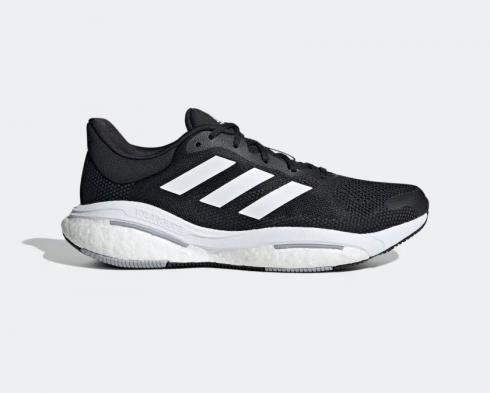 Adidas Solarglide 5 Core Black Cloud White Grey Six GX5493