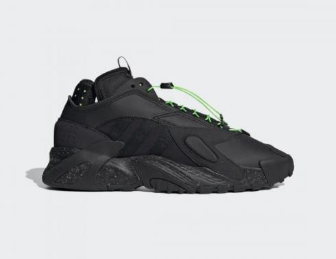 Adidas Streetball Core Black Solar Green FZ1971