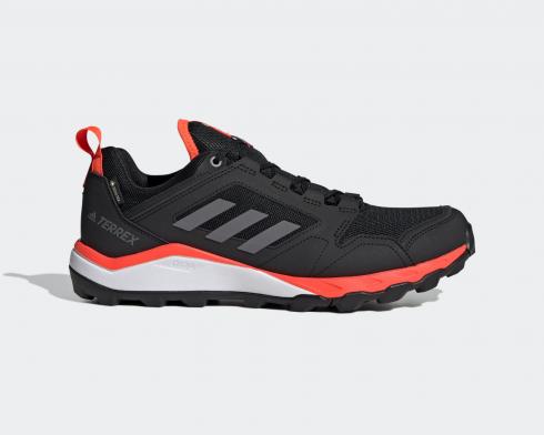 Adidas Terrex Agravic TR GTX Core Black Grey Four Solar Red EF6868