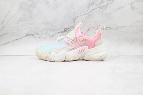Adidas Trae Young 1 ICEE Clear Pink Core White Shoes H68998