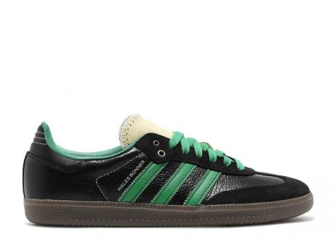 Adidas Wales Bonner X Samba Black Green Core White Cream S42590