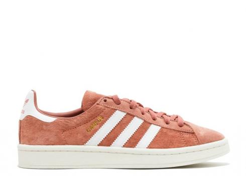 Adidas Wmns Campus Raw Pink White Footwear Chalk BY9841